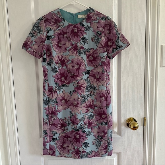 Aritzia Babaton Patricio Dress blue/purple - Picture 3 of 13